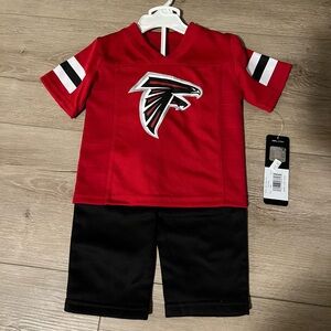 New Kids Atlanta Falcons Football 2-Piece Shirt/Pants Set
